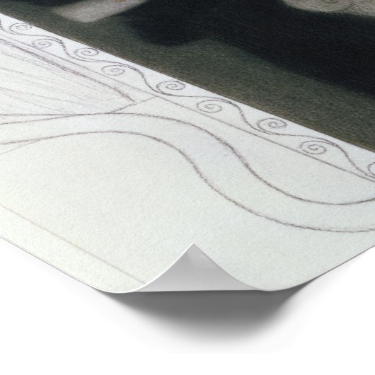 悲劇、1897年 ポスター (角)