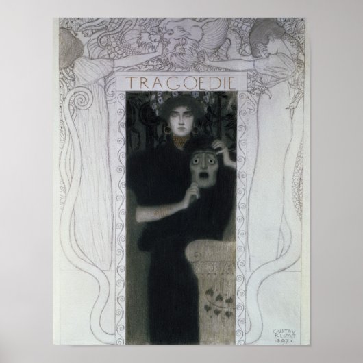 悲劇、1897年 ポスター (正面)