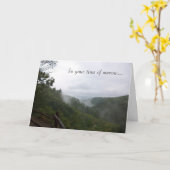 悲哀のあなたの時 カード (黄色い花)