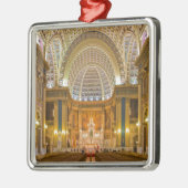 悲哀のバシリカ会堂の国民の神社の私達の女性 メタルオーナメント (左)