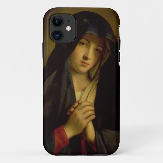 悲哀(キャンバスの油)のマドンナ Case-Mate iPhoneケース (裏面)