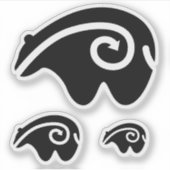 悲嘆に暮れる人 シール (正面)