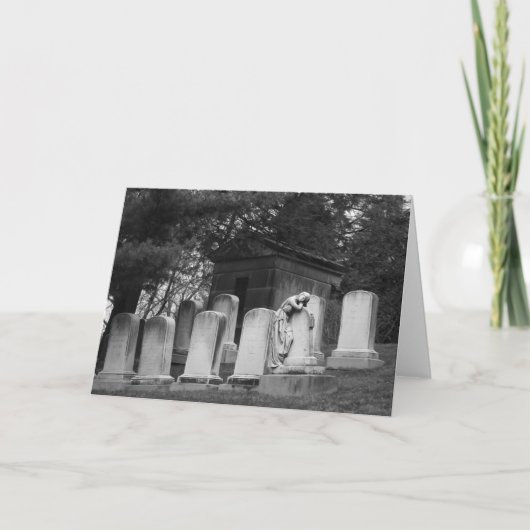 悲嘆に暮れる カード (正面)