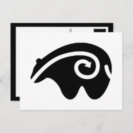 悲嘆に暮れる ポストカード