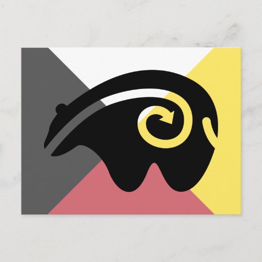 悲嘆に暮れる ポストカード (正面)