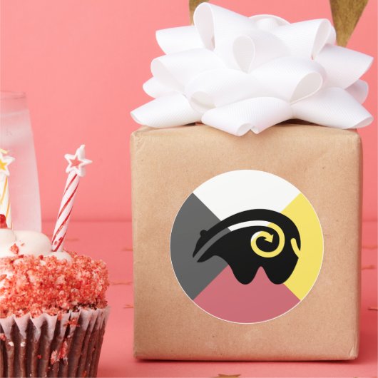 悲嘆に暮れる ラウンドシール (パーティー)