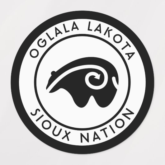 悲嘆に暮れる ラベル (デザイン2)