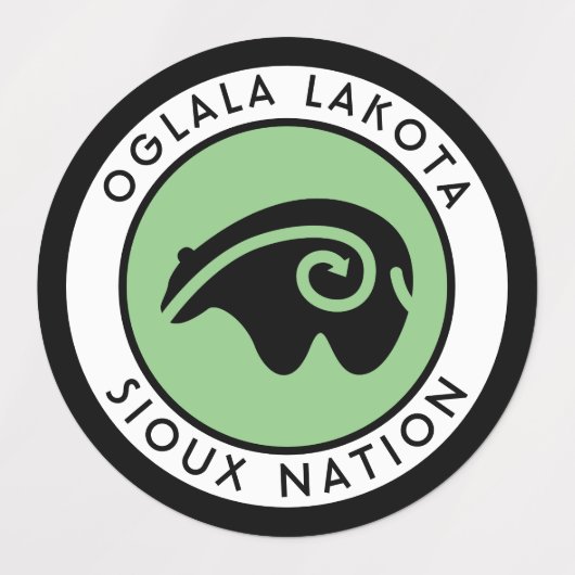 悲嘆に暮れる ラベル (デザイン1)