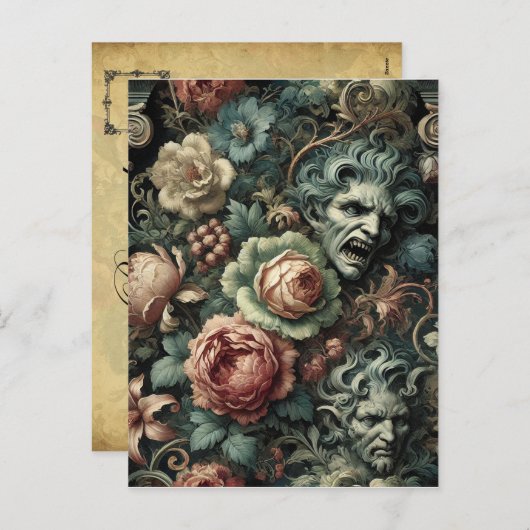 ⚰️悲嘆の会 – ゴシックビクトリアン シーズンポストカード (正面/裏面)