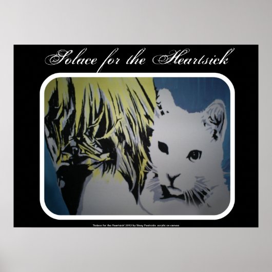 『悲嘆の慰め』のポスター ポスター (正面)