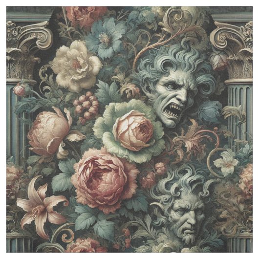 悲嘆の評議会 – ゴシック様式の声明タイル ファブリック (見本)