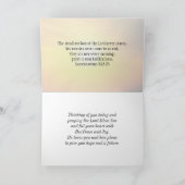 悲嘆の3時23分、毎朝彼の歓喜が新たに  カード (内部)