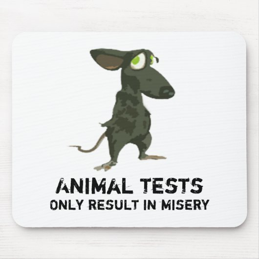 悲惨さの結果のマウスパッド マウスパッド (正面)