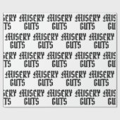 悲惨な思い ラッピングペーパー (フラット)