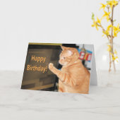 悲惨な誕生日は許されない カード (黄色い花)