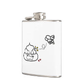 悲痛なウンチ- Brootsch the PooPoo フラスク (左)