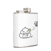 悲痛なウンチ- Brootsch the PooPoo フラスク (右)