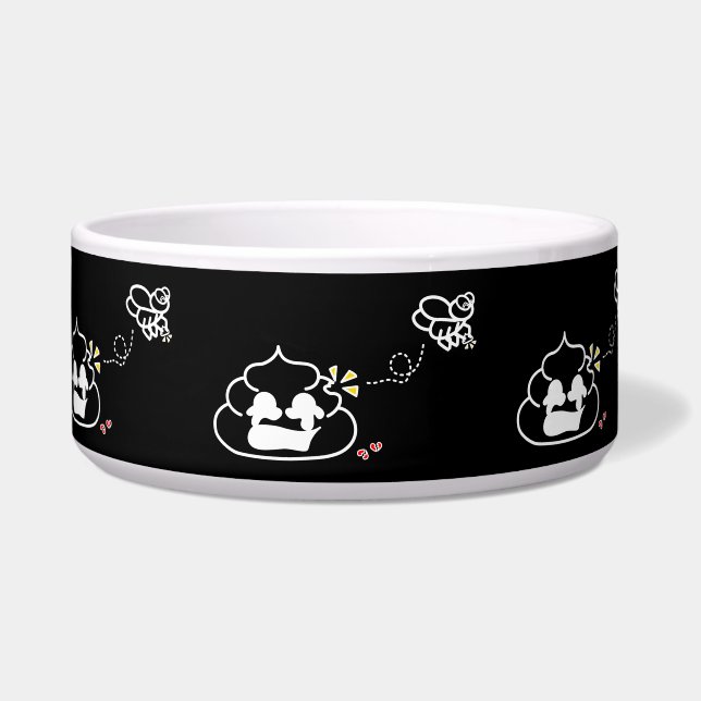 悲痛なウンチ- Brootsch the PooPoo ボウル (正面)