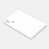 悲痛なウンチ- Brootsch the PooPoo ポストイット (アングル)