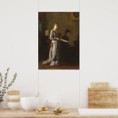 悲痛な歌 – Thomas Eakinsファインアートポスター ポスター (キッチン)