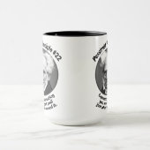 悲観主義#22：経験 マグカップ (中央)