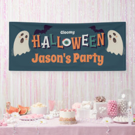悲観的なハロウィーン –  横断幕