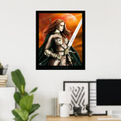 悲観的な人 ポスター (ホームオフィス)