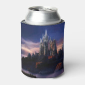 悲観的な城:おとぎ話の油絵。 缶クーラー (缶正面)