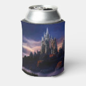 悲観的な城:おとぎ話の油絵。 缶クーラー (缶裏面)