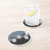 悲観的な墓地ハロウィーンコースター コースター (側面)