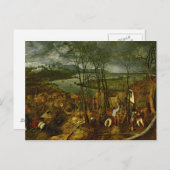 悲観的な日 – 春, 1559 ポストカード (正面/裏面)