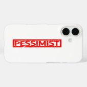 悲観的スタンプ Case-Mate iPhoneケース (裏面 (横))