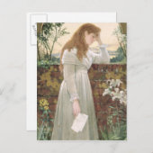 悲静かしみ(紙付き) ポストカード (正面/裏面)