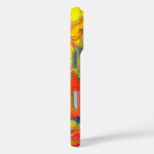 悲鳴の黄色い油と水が混ざらない Case-Mate iPhoneケース (裏面 / 右)