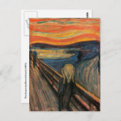 悲鳴はがき ポストカード (正面/裏面)