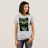 悲鳴をあげるスカルTシャツ Tシャツ (正面フル)