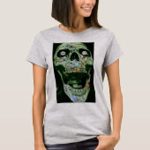 悲鳴をあげるスカルTシャツ Tシャツ (正面)