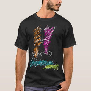 悲鳴をあげるスニーカー・パンク Tシャツ