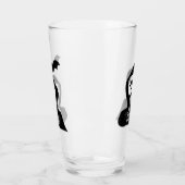 悲鳴を上げながら楽しい時 タンブラーグラス (左)