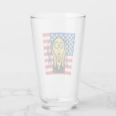 悲鳴を上げるアメリカ人 タンブラーグラス (裏面)