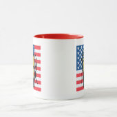 悲鳴を上げるアメリカ人 マグカップ (中央)