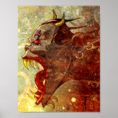 悲鳴を上げる悪魔 ポスター (正面)