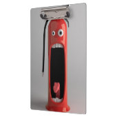 悲鳴を上げる消火器 クリップボード (左)