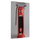 悲鳴を上げる消火器 クリップボード (右)