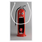 悲鳴を上げる消火器 スモールペーパーバッグ (裏面)