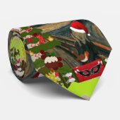 悲鳴を上げる醜いクリスマス ネクタイ (ロール)