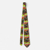 悲鳴を上げる醜いクリスマス ネクタイ (裏面)