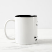 悲鳴を上げる ツートーンマグカップ (左)