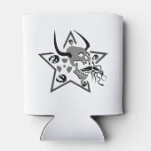 悲鳴スカルペンタグラム 缶クーラー (裏面)