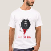 悲鳴スカルホールの涙 Tシャツ (正面)